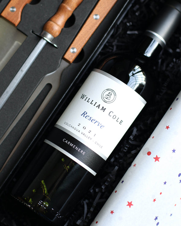 Set Parrillero y Vino